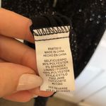 Vintage City Studio Black and Silver Glitter High Neck Mini Dress Size S Photo 8