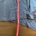 Cut Loose Boho Hoodie Top Women's S Sharkbite Hem Cotton Linen USA Lot of 2 Blue Photo 9