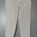 Soho  Striped Pull-On Pants Women’s W28 L33 Cropped Casual Cotton Blend Photo 0