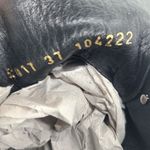 Nursace Womens Black Leather Slip On Rhinestone Ankle Boots Booties Sz EU 37 Photo 7