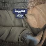 Splendid Camo Joggers Women’s Small Green Drawstring Pocket Rayon Pants Photo 3