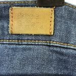 Simple Society  Button Fly Distressed Raw Hem Ankle Blue Jeans Sz 13 or 31 Waist Photo 6