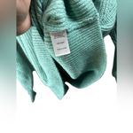 Worthington Aqua Green Cut Out Shoulder Knit Sweater Pullover Casual Photo 6