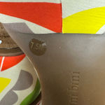 Gianni Bini Parrish Multicolor Geo Print Strappy Platform Sandals 7.5 Photo 5