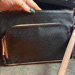 Tignanello Black and Tan leather crossbody Photo 3