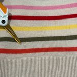 Talbots  Striped Sweater Women's Size Medium Multicolored Nylon, Lambswool Photo 5