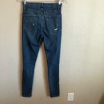Topshop Jamie High Rise Distressed Denim Jeans Photo 5