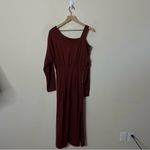 Free People  Beach Ibiza Midi Dress Cold Shoulder Long Sleeve Womens Size S Photo 3