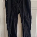 Jamie Sadock Womens 10 Black Straight Leg Studded Pants Whimsigoth Rave Witchy Photo 0