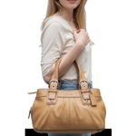 Coach  Y2K  Large Soho Tan Leather Tote Purse Photo 1