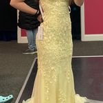 Prom Dress Yellow Size 00 Photo 0