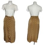 Show Me Your Mumu Sharon Skirt Wild West Paisley Midi Button Front Size Small Photo 11