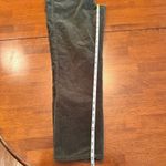Democracy ‎ "Ab"Solution Slim Straight Ankle Corduroy Pants Green Size 12 Photo 9