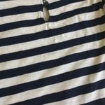 Banana Republic Sequin Collar Striped Tee Navy White - Size Medium Photo 11