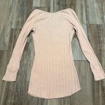 Free People We the Free Peach Jill Henly Long Sleeves Photo 3