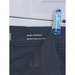 DL1961  Mara Straight Mid Rise Instasculpt Ankle Jeans Black Size 27 Edgy Classic Photo 4