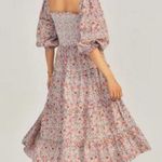 Love Shack Fancy  x Liberty of London Minnie Floral Tiered Midi Dress Size XS NWT Photo 1