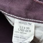 Wrangler Vintage 90s High Rise Purple Mom Jeans USA 29x29 Tapered Cotton Photo 5