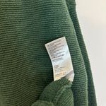 Free People  Ottoman Slouchy Tunic Sweater Dress in Aged Pine Size Large Photo 5