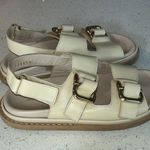 Alohas - Harper Cream Leather Sandals Photo 0