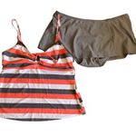 Magellan outdoors Magellan Women’s Tankini w/ Striped Top (Size 8-10) & Skirt Bottom (Size 12-14) Photo 0