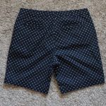 Ralph Lauren Lauren Active Shorts Women's 12 Polka Dot Navy Preppy Y2K Retro Photo 3