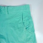 Athleta  Pica Corduroy Stretch Shorts Mint Green Size 4 Photo 3