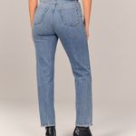 Abercrombie & Fitch Curve Love Ultra High Rise Ankle Straight Jean Photo 3
