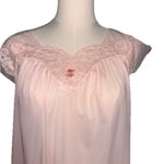 Vintage Pink Shadow line Nightgown Sz. Small Photo 2
