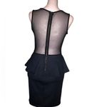 Guess denim and black sheer dress size small Photo 4