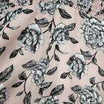 Gal Meets Glam Florence Floral Tie Cuff Long Sleeve Maxi Dress size 18 Grey Pink Photo 10