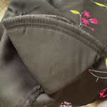 Donna Ricco  black short sleeved long floral dress Photo 7