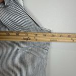 Antonio Melani Charli Striped Mini Dress Women 12 Linen One Shoulder Bow Party Photo 7