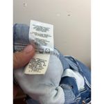 RE/DONE  x Hikari Mori High-Rise Wide Leg Jeans with Braces in Blue Sz. 26 Photo 13