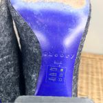 Theory Gray Wool Oxford Victorian Lace Up Heel Size 38.5 Photo 9