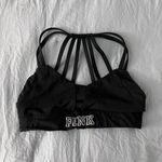 PINK - Victoria's Secret PINK Victoria’s Secret Black Sport Bra Photo 1