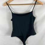 Cotton On NWT Front Seam Black Thong Bodysuit size small Photo 3