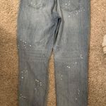 Boutique Paint Splattered Ripped Jeans  Photo 1