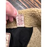 The Great Outdoors Faux Sheering Sherpa Cropped Jacket Women Large Neutral Twee Brown Photo 7