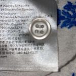 H&M  gauzy floral print button up short sleeve boxy cut oversized NEW size XXL Photo 9