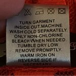 DAMEE Red Polka Dot Sheer Mesh Peplum Button Front Jacket Gray Size XL Korea Photo 12