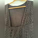 Free People NWOT black eyelet lace dress Photo 9