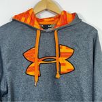 Under Armour Women’s UA Storm Fleece Big Logo Hoodie Sweatshirt Gray Sz M Photo 2