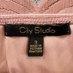 City Studio Lace Dress High Low Pink Party Cocktail Dress Size 3 Coktail/Party Photo 4