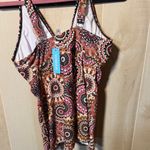 Younique Colorful Mandala Tank Top Brown Size L Photo 1