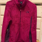 The North Face Fuchsia Fleece Jacket Photo 0