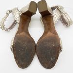 Tabitha Simmons Leticia Block Heel Sandals 37.5 Minimal Bridal Evening Classic Gold Size 6.5 Photo 11