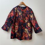 Dennis Basso  Multicolor Floral Women's Blazer size 12 Photo 2