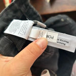 Madewell  HIGH RISE BLACK DENIM BOY SHORTS Photo 3