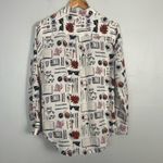 Equipment  Slim Signature Print Silk Shirt [RARE Print] Size SMALL Photo 6